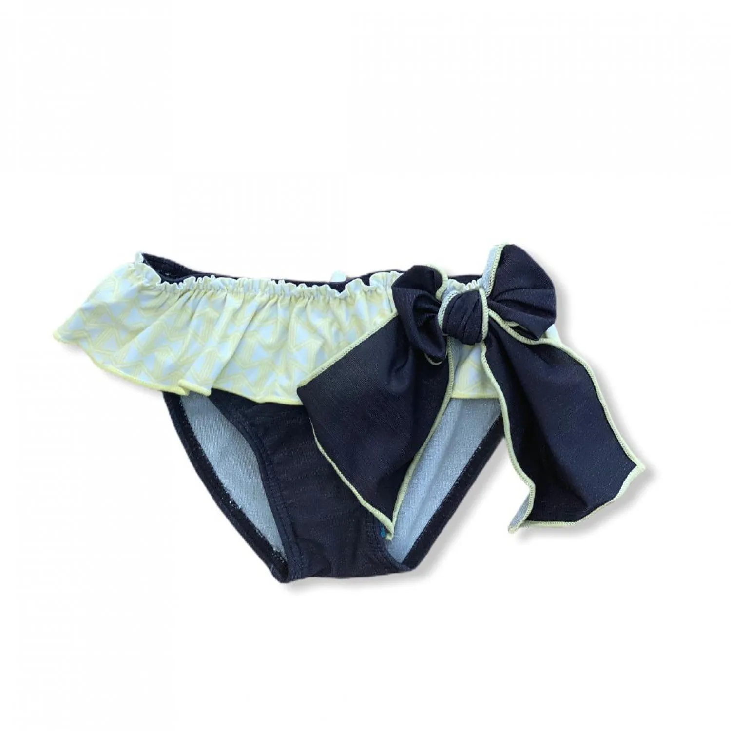 Culetin para niña en amarillo y negro