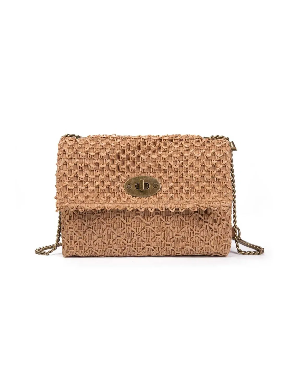DAVS BOLSO RAFIA CON CADENA IXWF2329