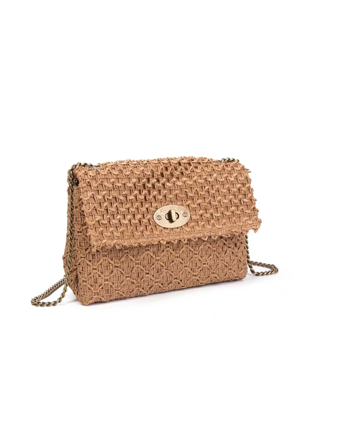 DAVS BOLSO RAFIA CON CADENA IXWF2329