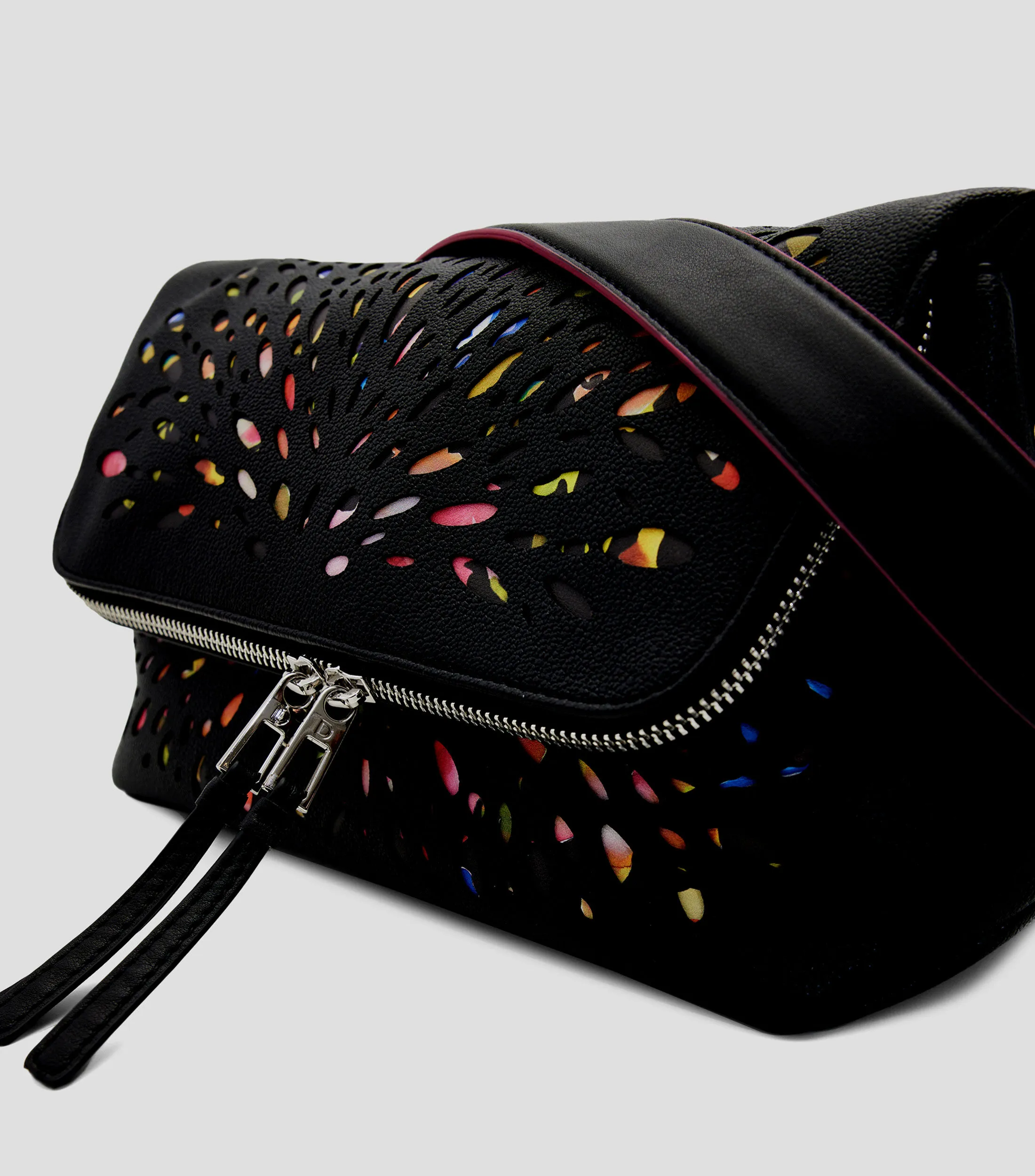 Desigual Bolso crossbody con estampado Mujer