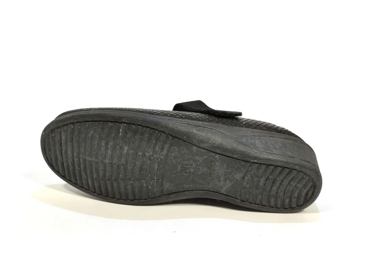 Dr. Cutillas Cuña 3cm AE serp velcro 792 Negro