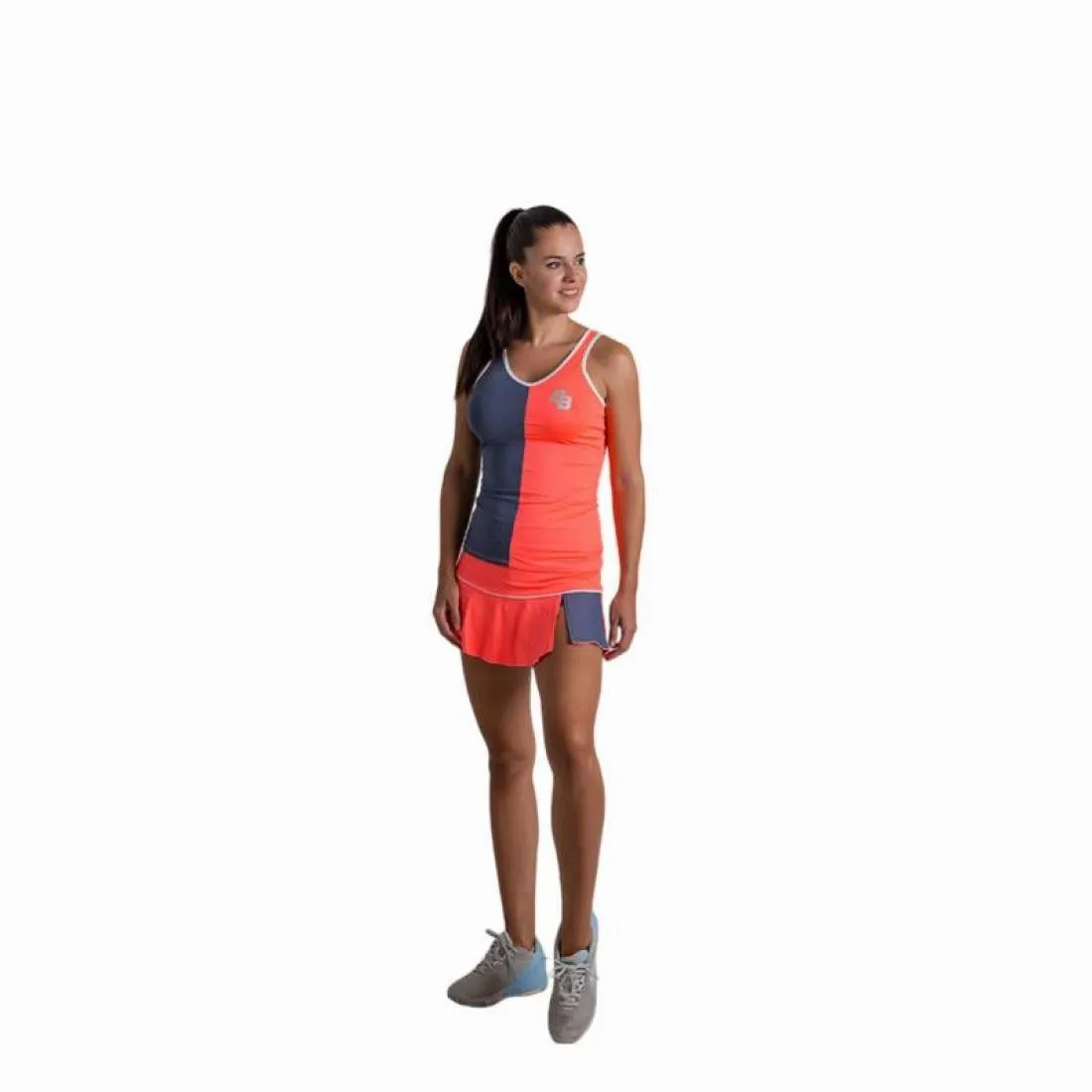 Falda BB Carlin Coral Gris | Bb