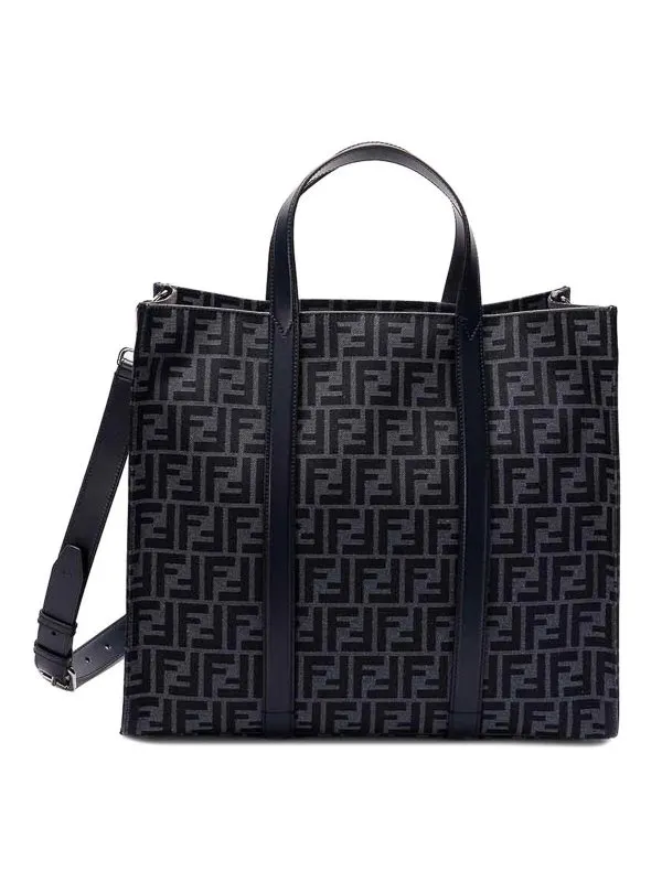 FENDI BOLSO SHOPPING  DENIM
