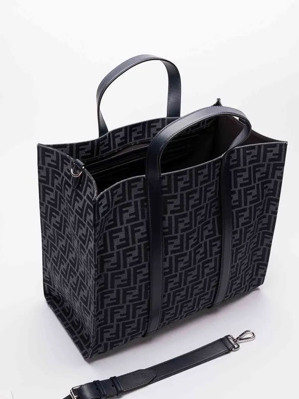 FENDI BOLSO SHOPPING  DENIM