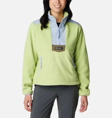 Forro polar con media cremallera Riptide™ para mujer