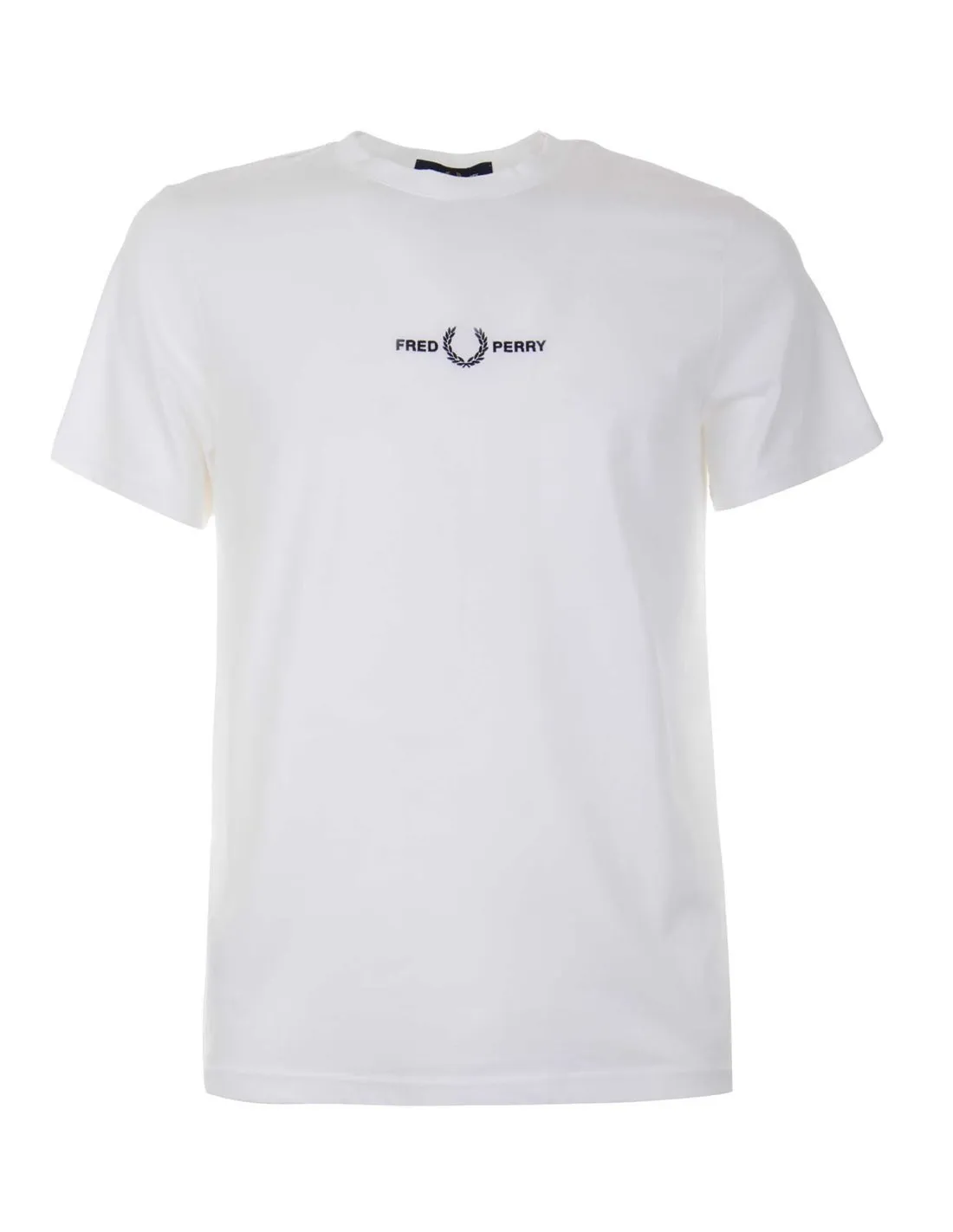 FRED PERRY  CAMISETA BLANCA M4580 100 HOMBRE