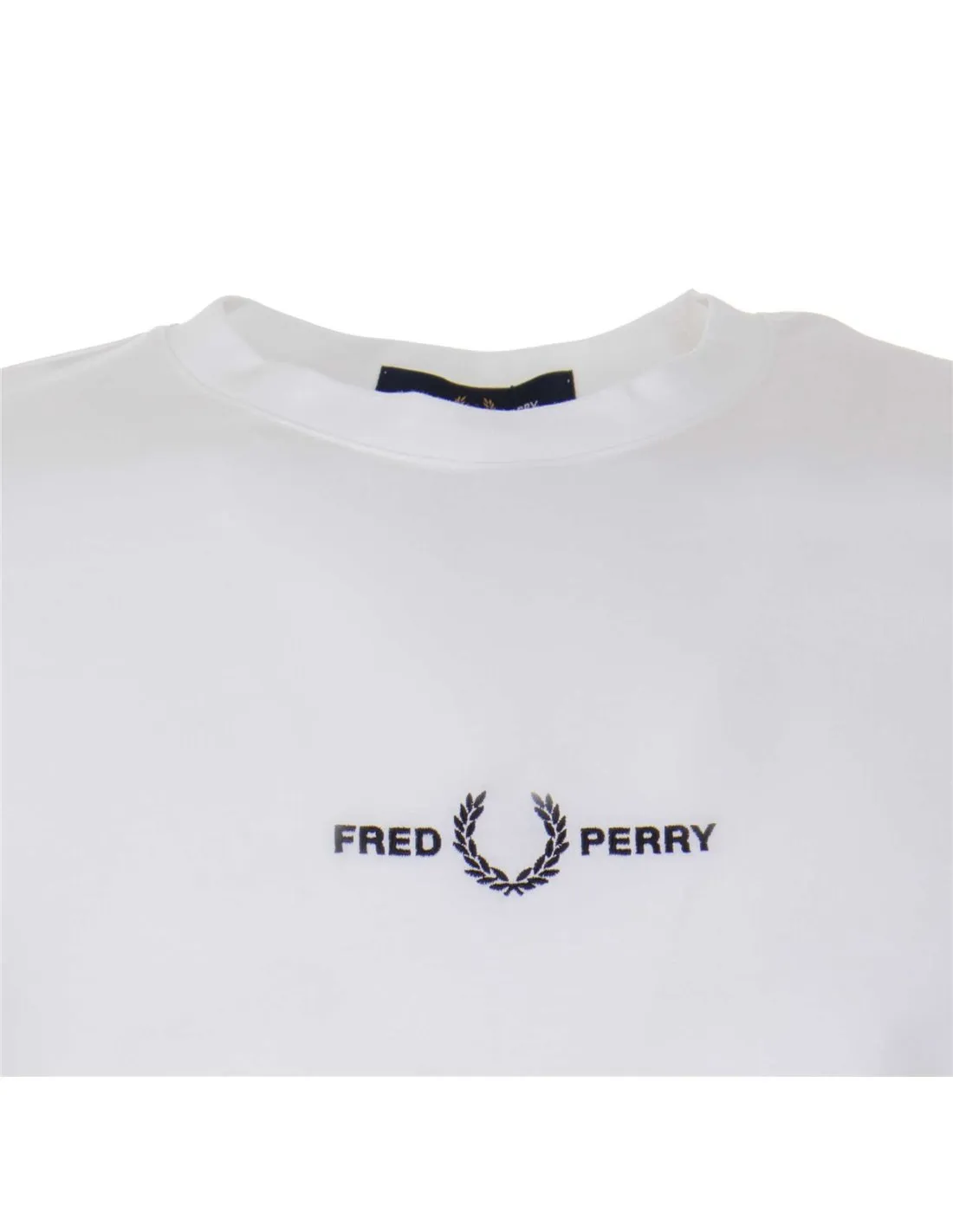 FRED PERRY  CAMISETA BLANCA M4580 100 HOMBRE