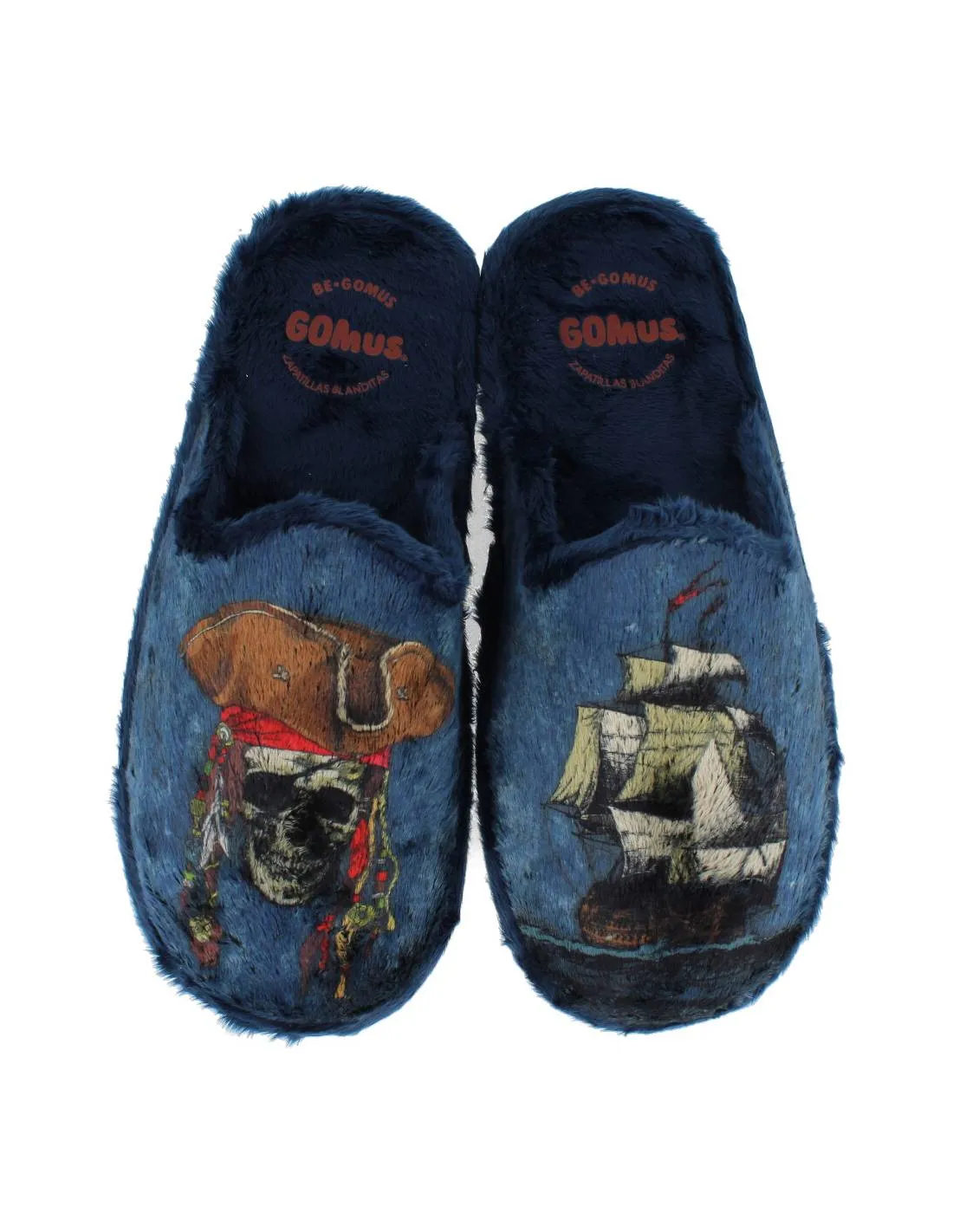 GARRIDO MURO  ZAPATILLAS DE CASA PIRATAS MARINO
