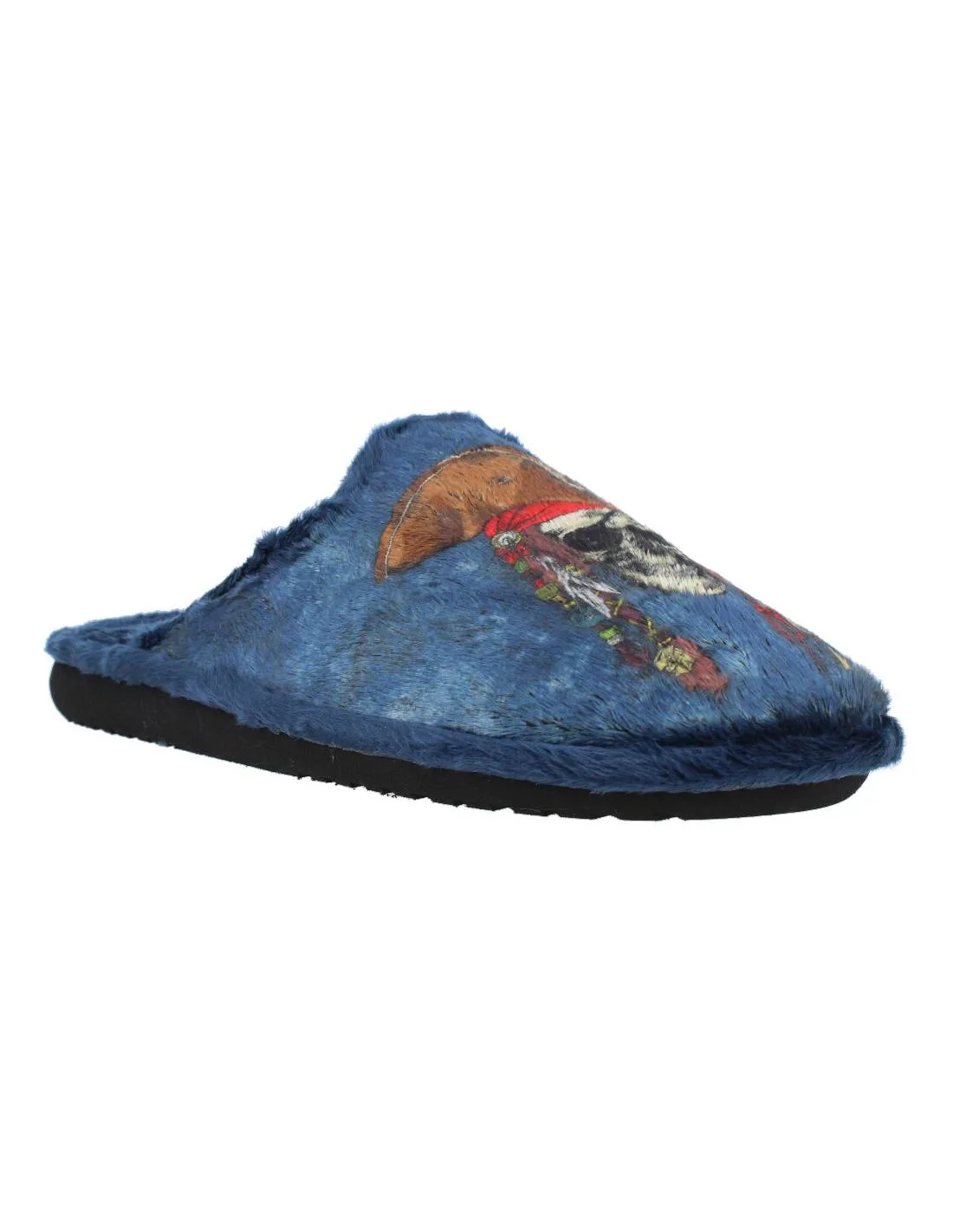 GARRIDO MURO  ZAPATILLAS DE CASA PIRATAS MARINO