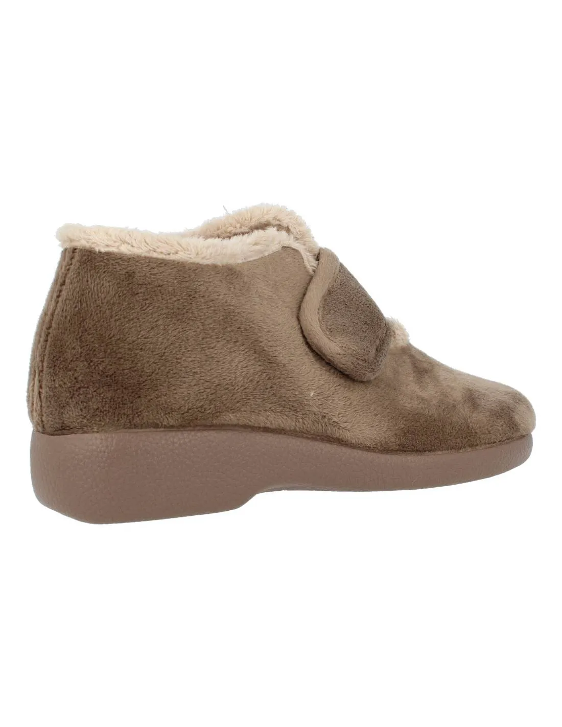 GARZóN  ZAPATILLA DE CASA ABOTINADA VELCRO VISON