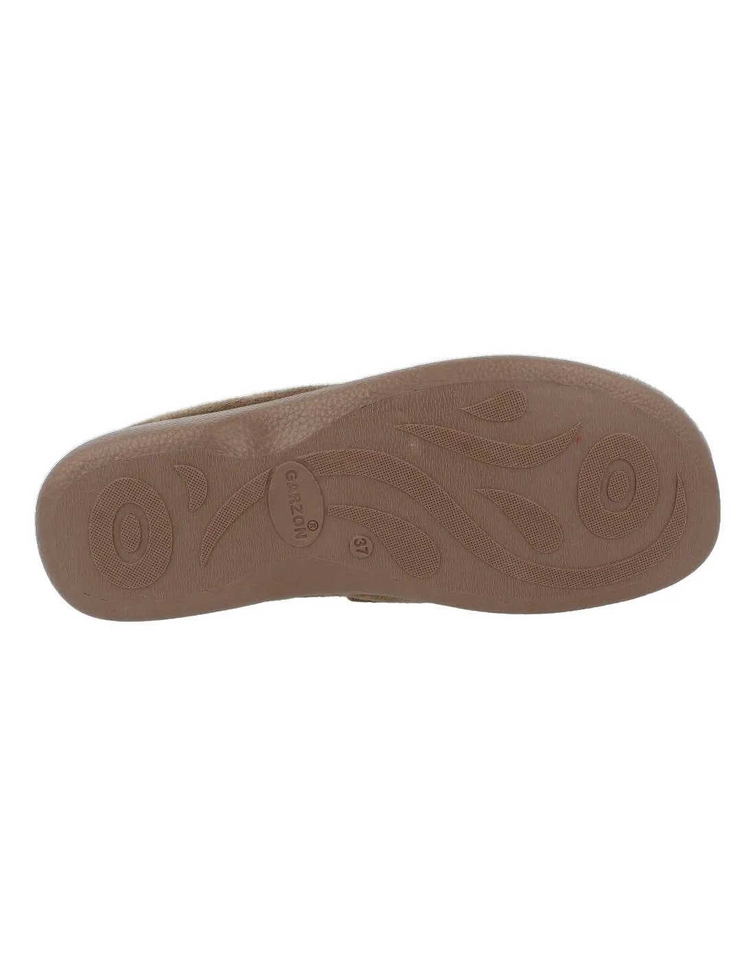 GARZóN  ZAPATILLA DE CASA ABOTINADA VELCRO VISON