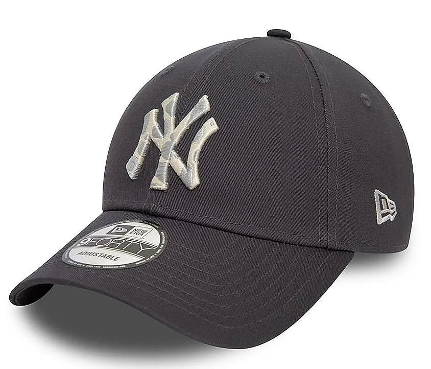 GORRA CON VISERA NEW ERA 9FO ANIMAL INFILL MLB NEW YORK YANKEES  GRAPHITE  MEN´S