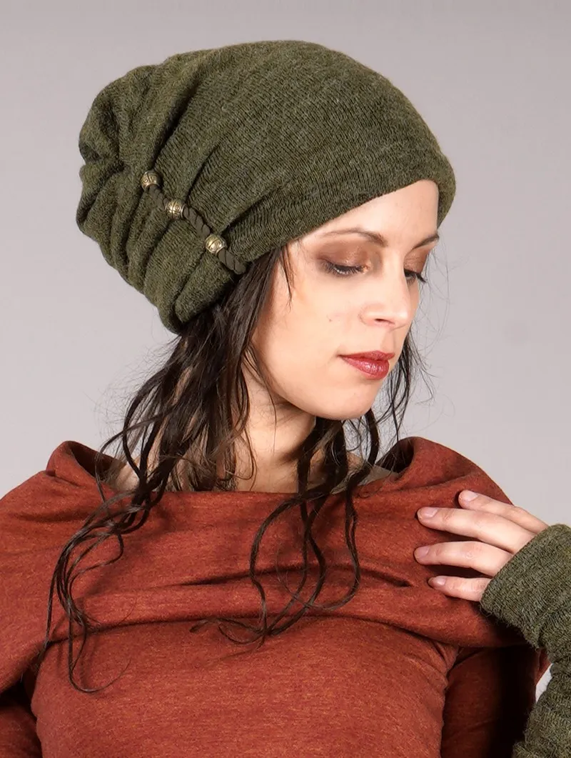 Gorro con perlas 