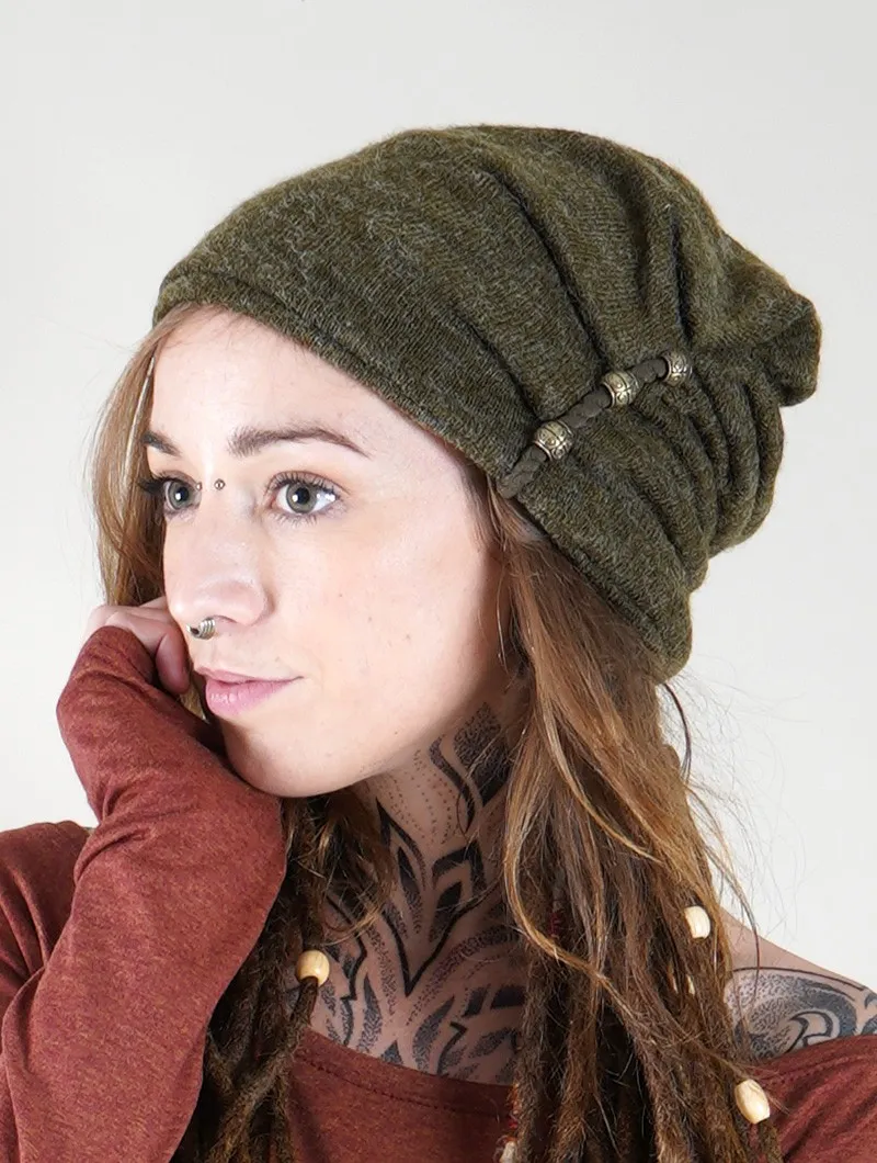 Gorro con perlas 