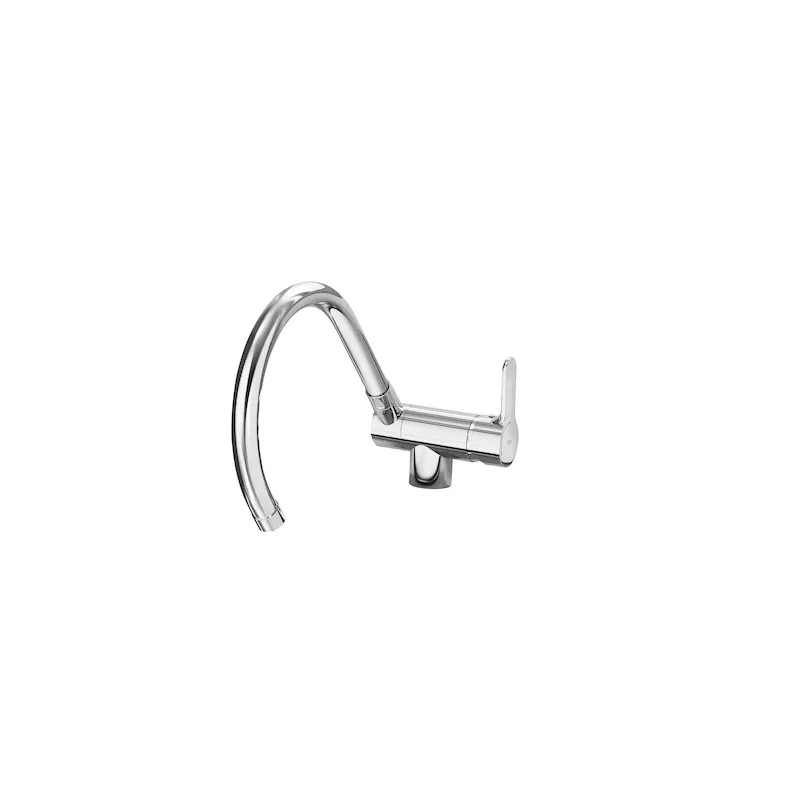GRIFO MONOMANDO DE COCINA CON CAñO GIRATORIO L20  ROCA