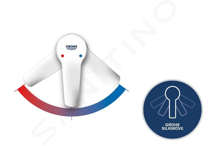 GROHE EUROSMART COSMOPOLITAN  GRIFO DE DUCHA EMPOTRADO, CROMO 32880000