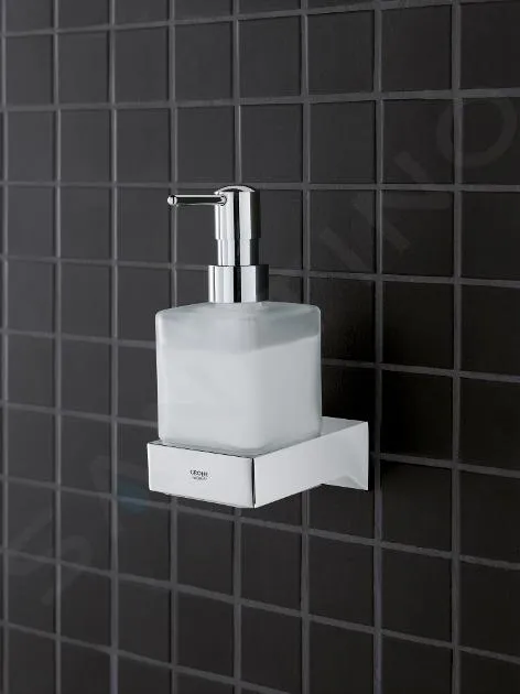 GROHE SELECTION CUBE  SOPORTE DE VASO/JABONERA, CROMO 40865000