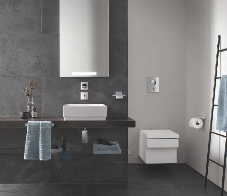 GROHE SELECTION CUBE  SOPORTE DE VASO/JABONERA, CROMO 40865000