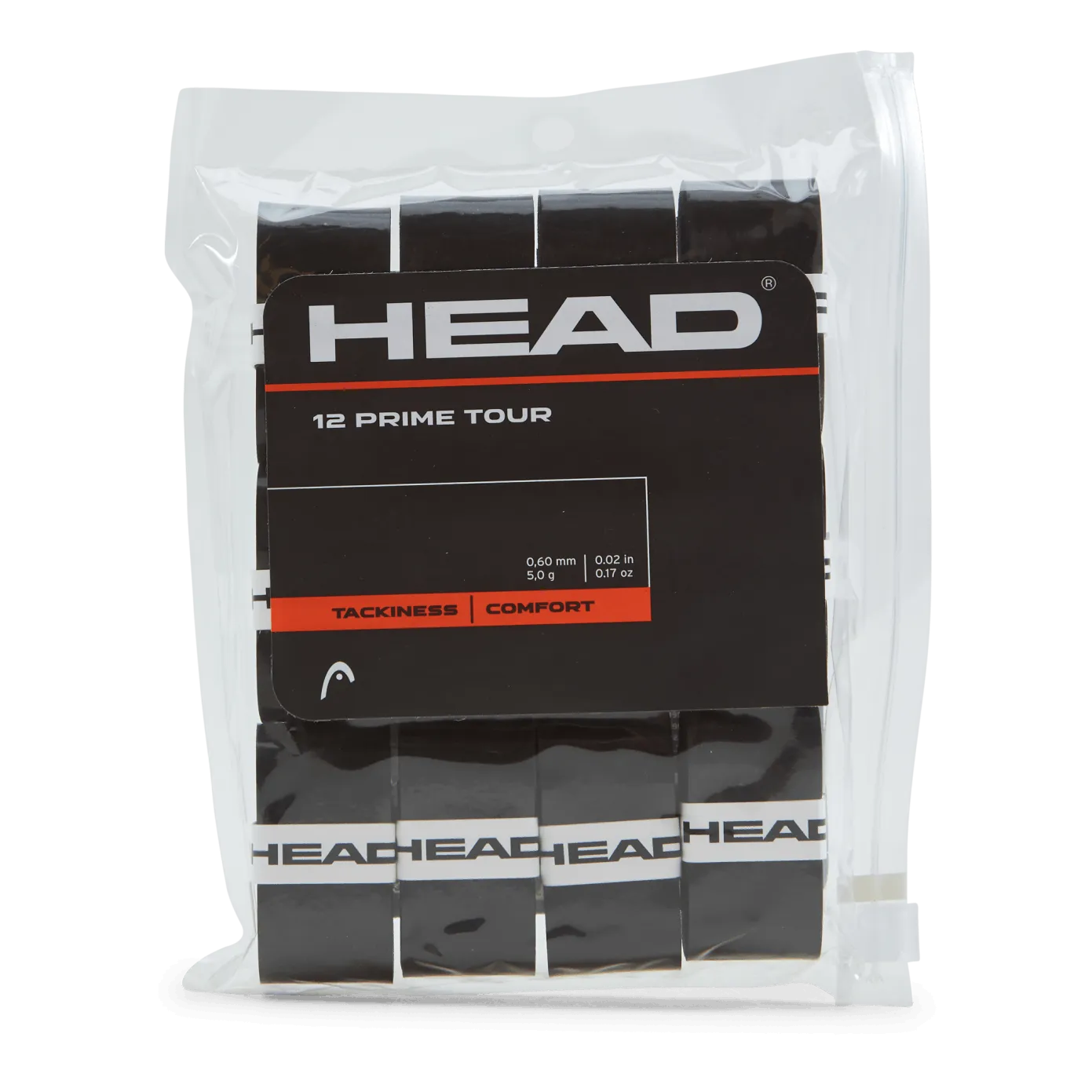 Head Prime Tour 12 Pcs Pack (overgr Black