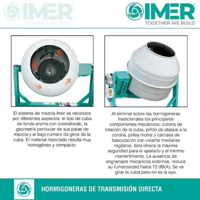 HORMIGONERA GASOLINA IMER SYNTESI300
