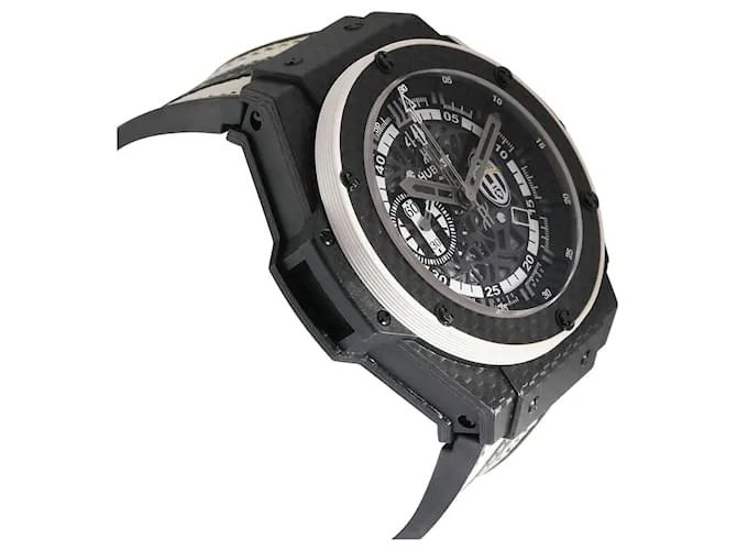 Hublot King Power Juventus 716.QX.1121.realidad virtual.JUV13 Reloj de Hombre en Fibra de Carbono Negro 