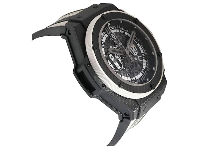 Hublot King Power Juventus 716.QX.1121.realidad virtual.JUV13 Reloj de Hombre en Fibra de Carbono Negro 