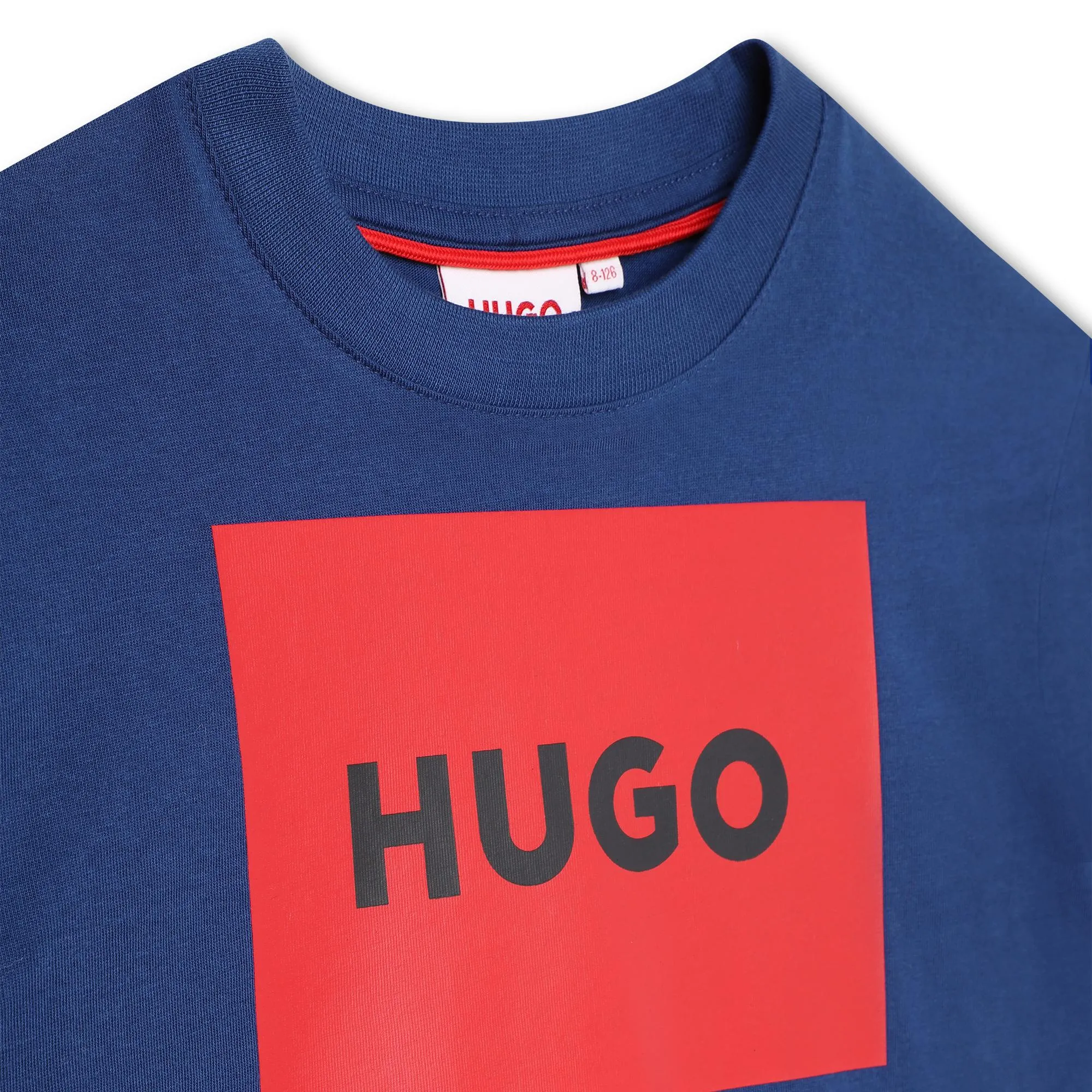HUGO Camiseta con logo cuadrado