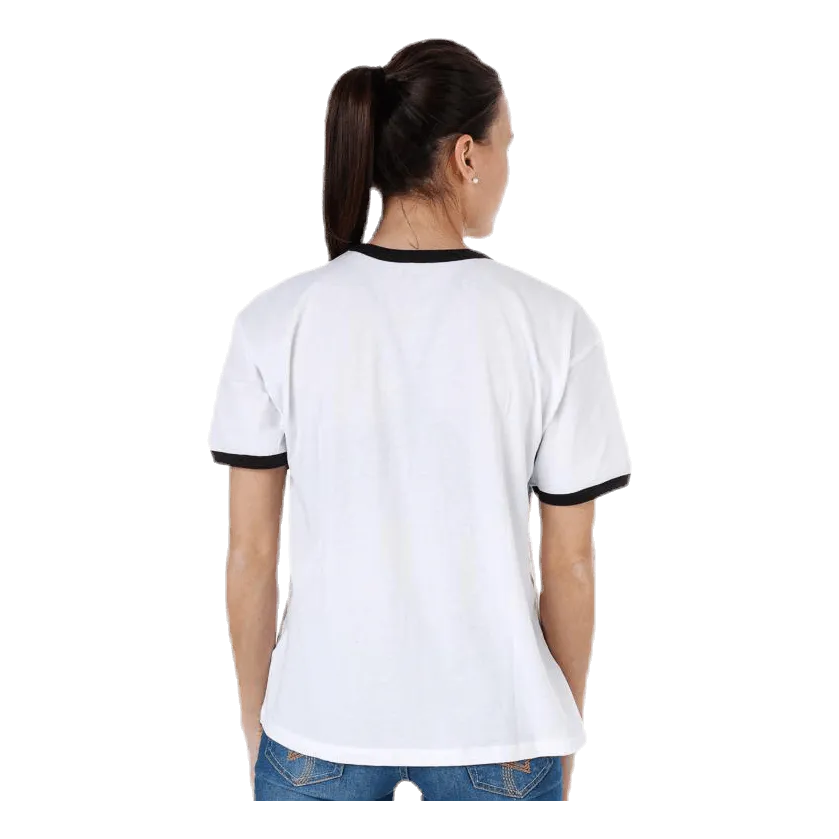Hurley Carry My Board Ringer Tee White/Black
