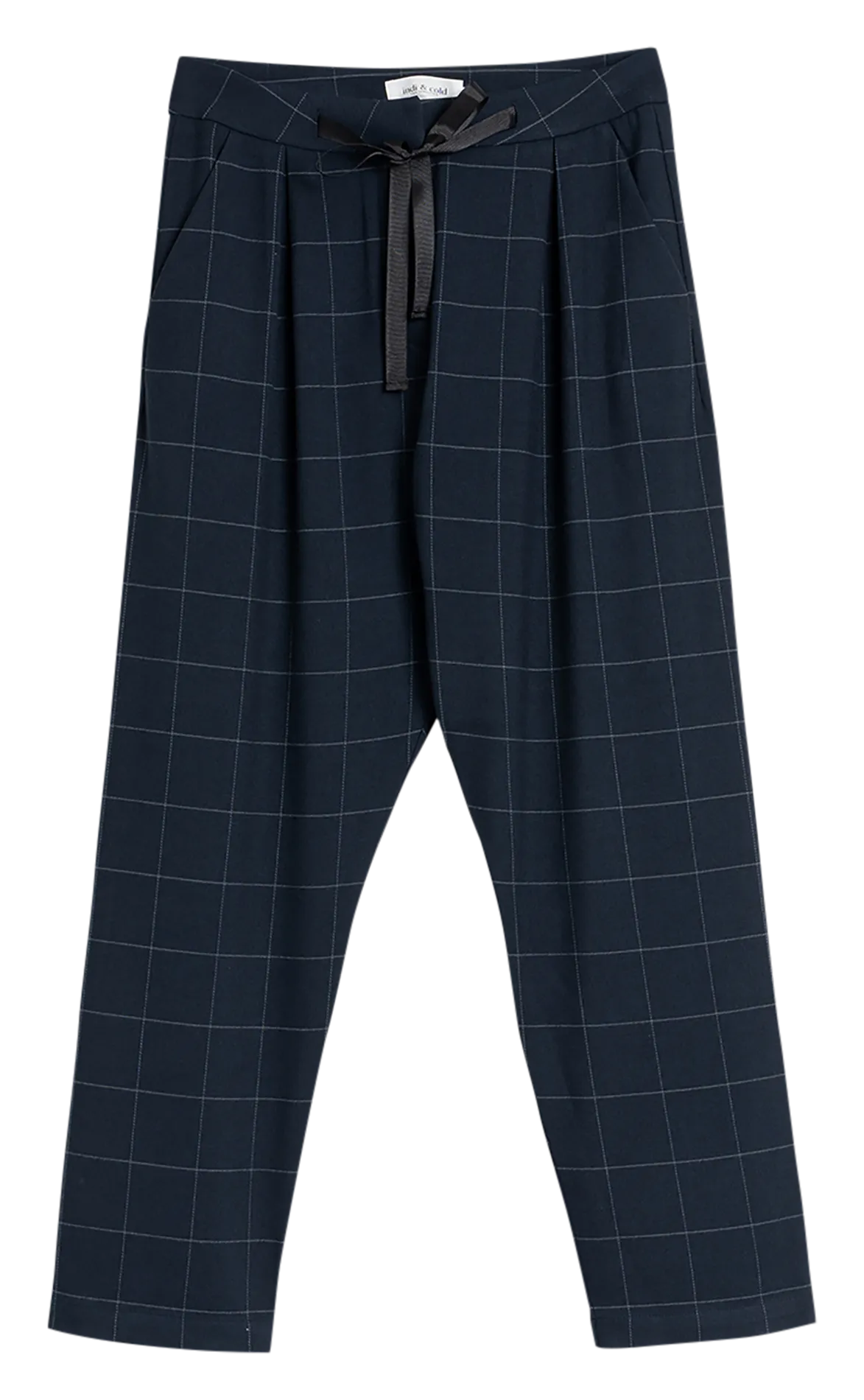 INDI & COLD ANATE  PANTALóN DE PINZAS EN AZUL