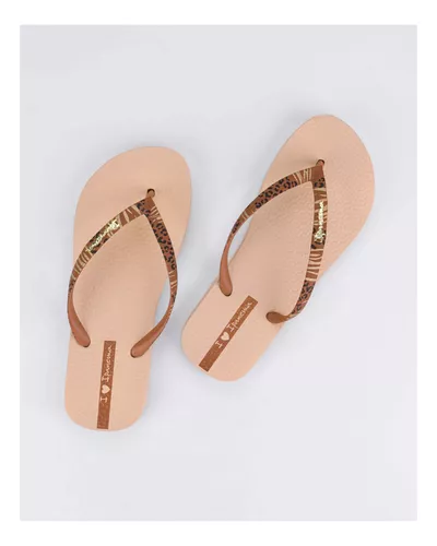 Ipanema Sandalia Flip Flop Playa Animal Print Mujer 90778