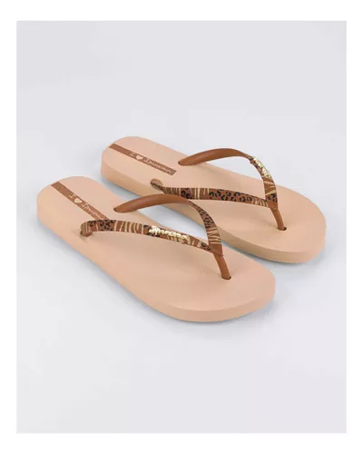 Ipanema Sandalia Flip Flop Playa Animal Print Mujer 90778