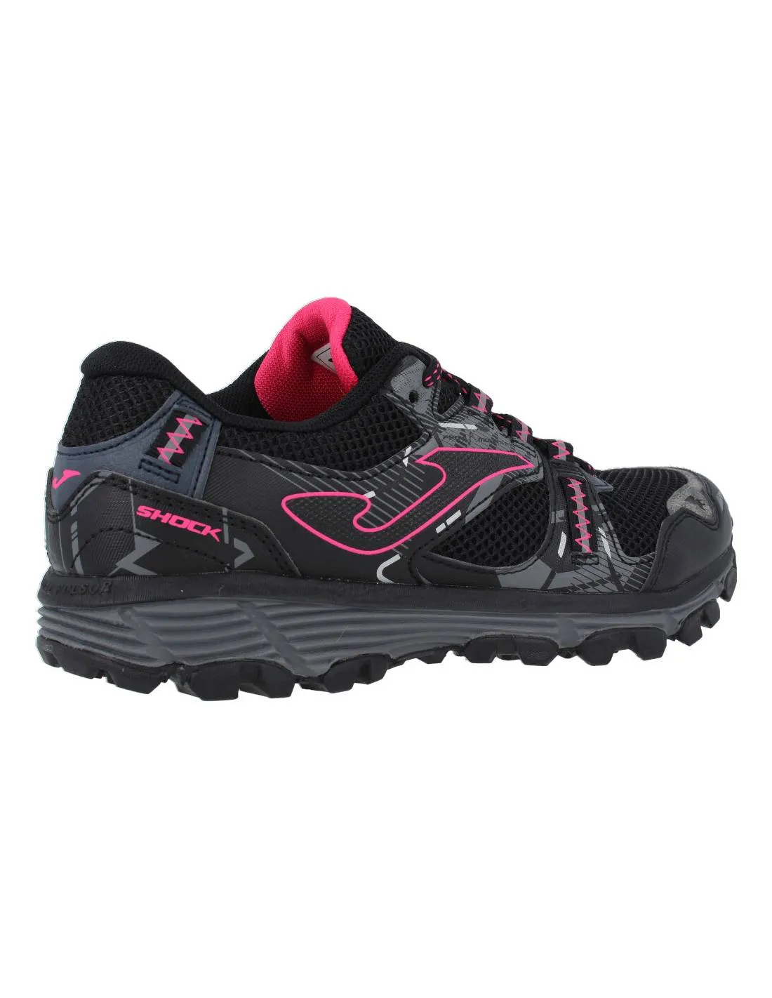 JOMA  ZAPATILLA LADY SHOCK 2101 BLACK FUCSIA