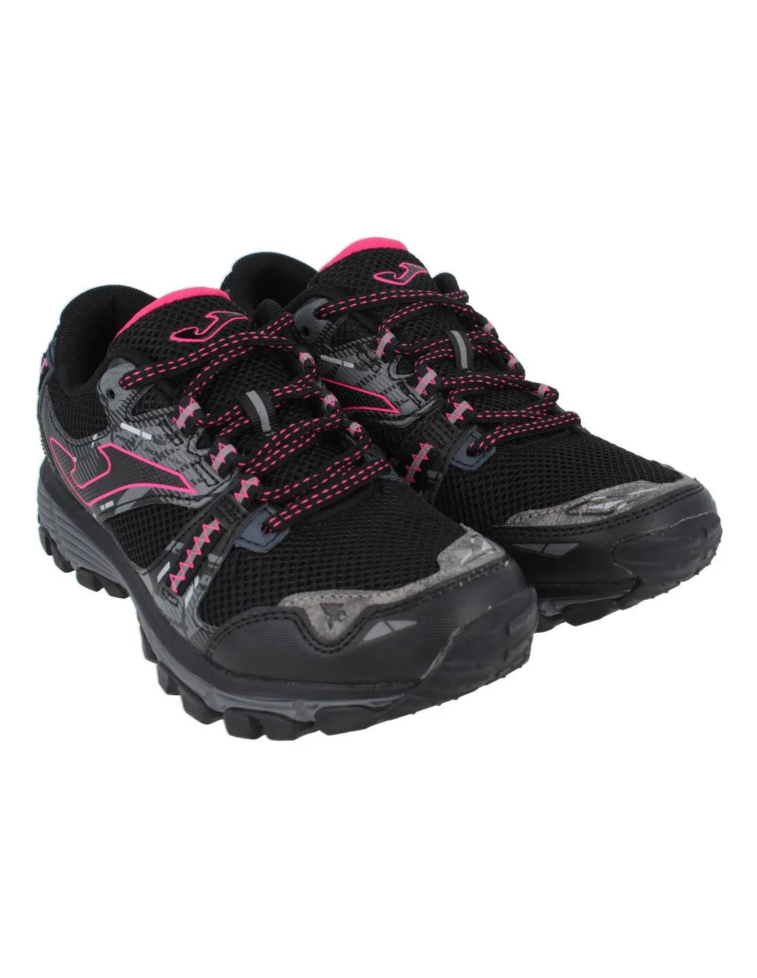 JOMA  ZAPATILLA LADY SHOCK 2101 BLACK FUCSIA