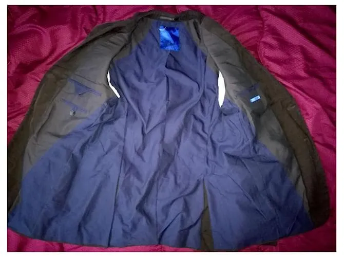 Joop! Totalmente forrado 2 Botones Marrón Every day Sport Chaqueta vaquera de algodón Castaño 