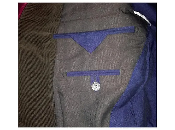 Joop! Totalmente forrado 2 Botones Marrón Every day Sport Chaqueta vaquera de algodón Castaño 
