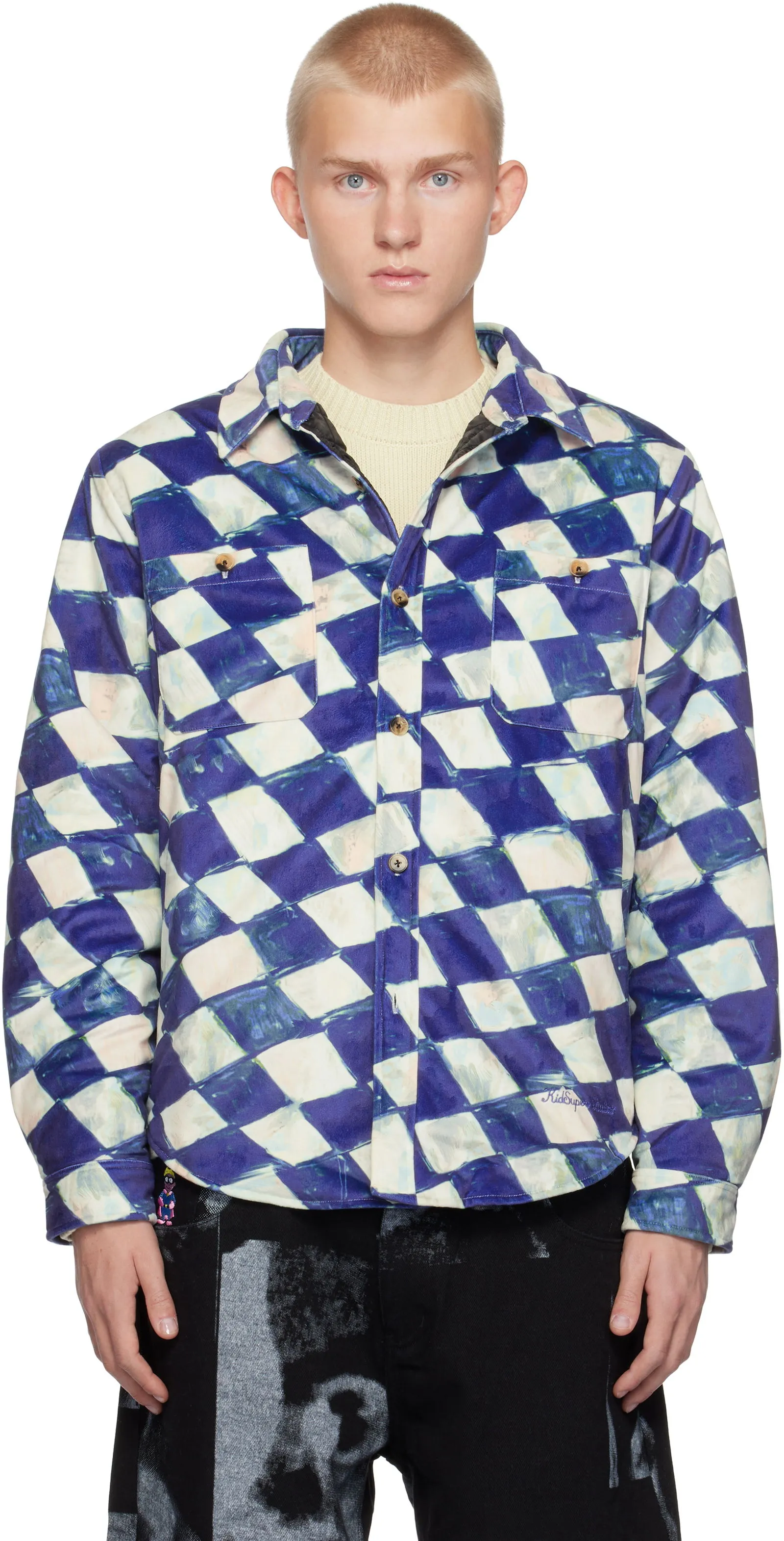 KidSuper Overshirt Checked