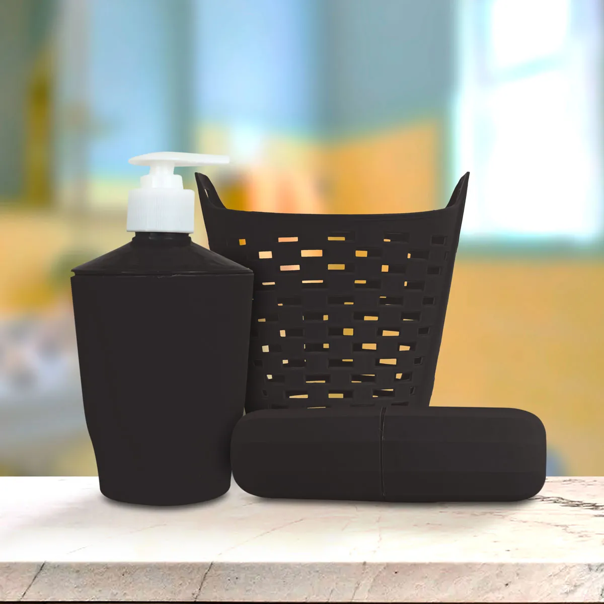 Kit de Accesorios color Negro para Bao, 3 pzas
