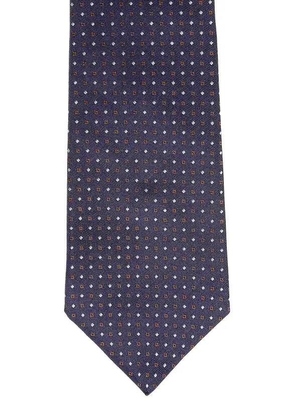 KITON CORBATA  AZUL