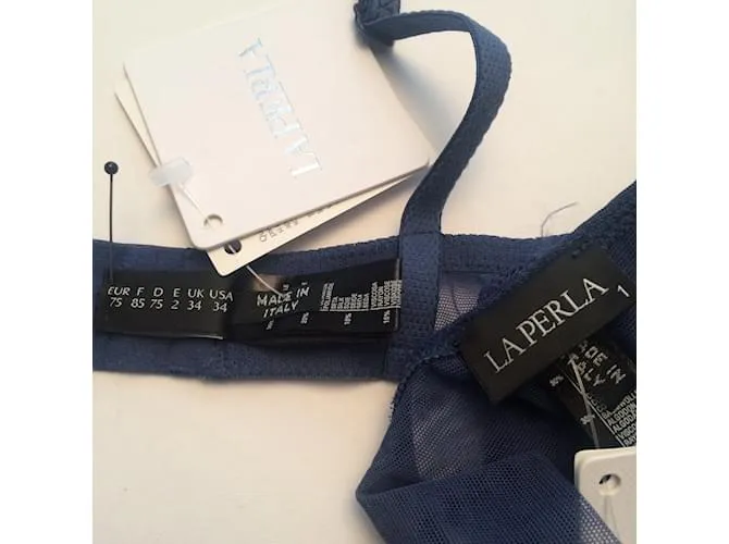 La Perla conjunto de lenceria Azul 