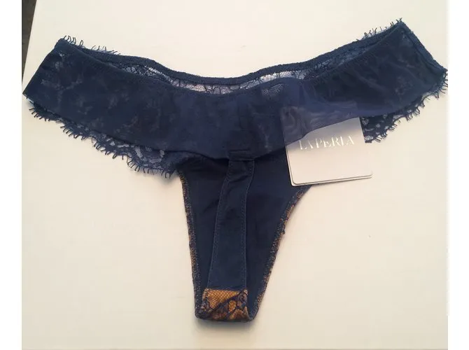 La Perla conjunto de lenceria Azul 