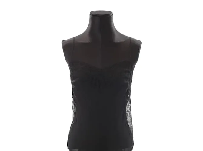 La Perla lenceria de seda Negro 