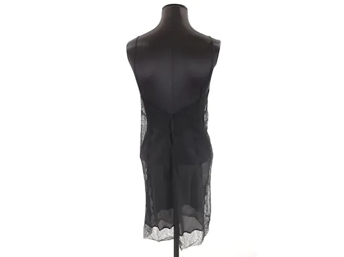 La Perla lenceria de seda Negro 
