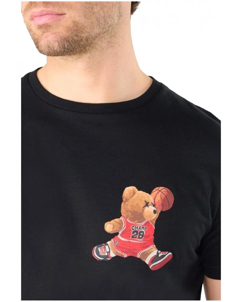 LE TEMPS DES CERISES  CAMISETA TORO CON ESTAMPACION DE OSO BASKETBALL