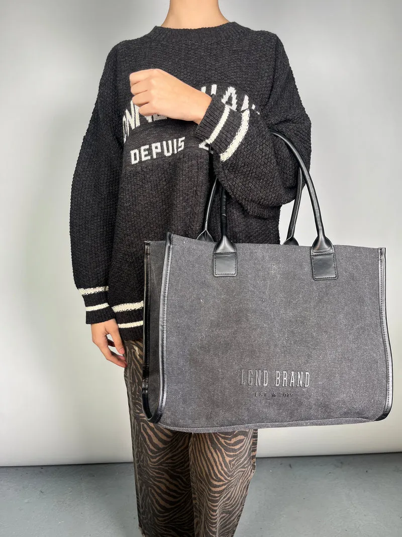 LGND Bolso Tote Black