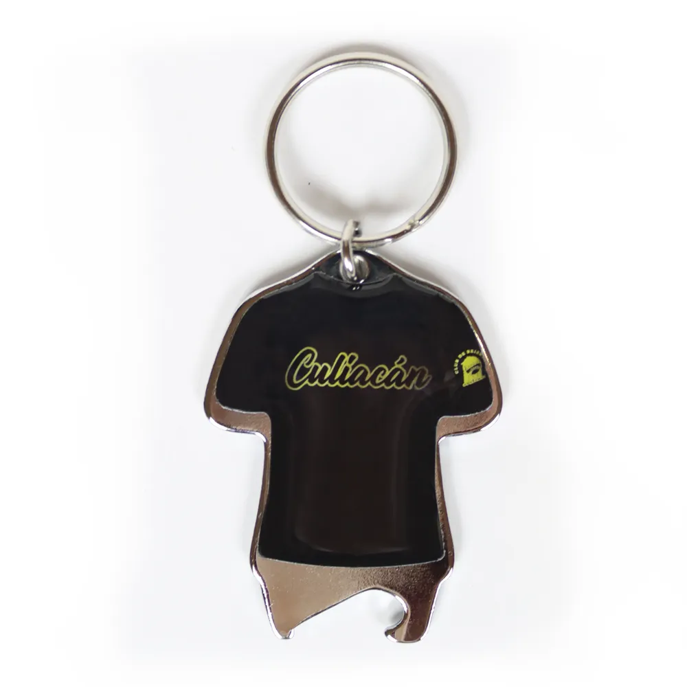Llavero Culiacán Jersey Destapador Negro