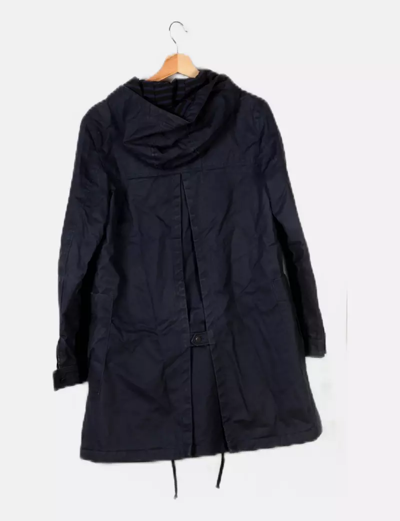 Loreak Mendian Parka azul básica