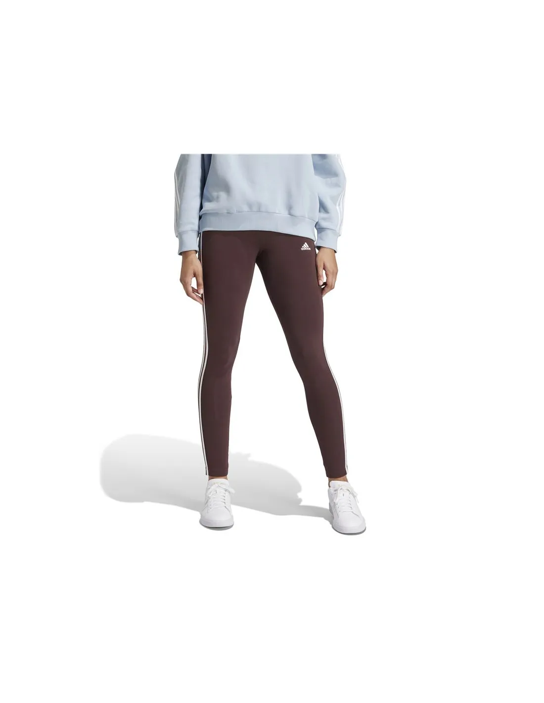 Mallas adidas Essentials 3 Bandas Mujer Marrón