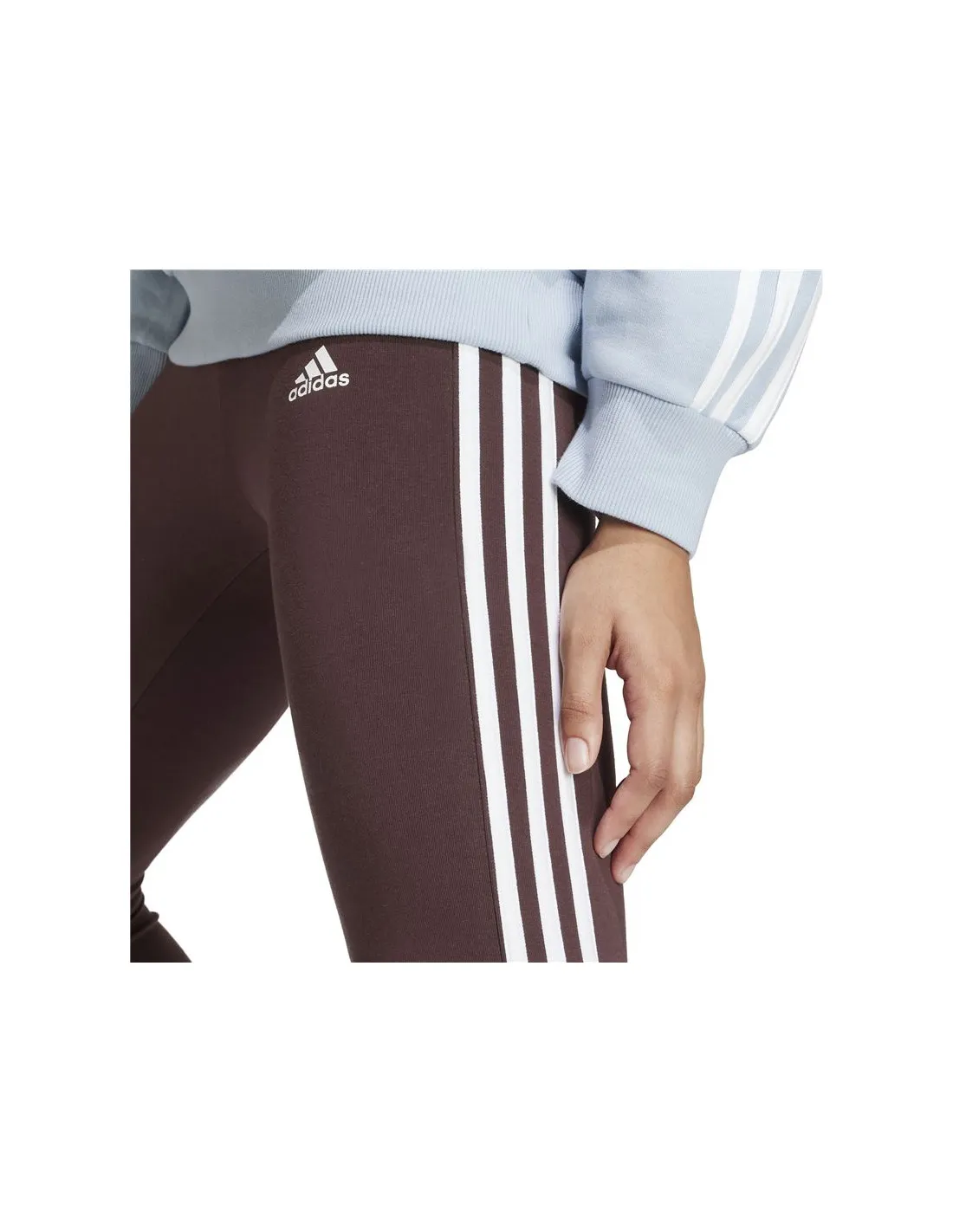 Mallas adidas Essentials 3 Bandas Mujer Marrón