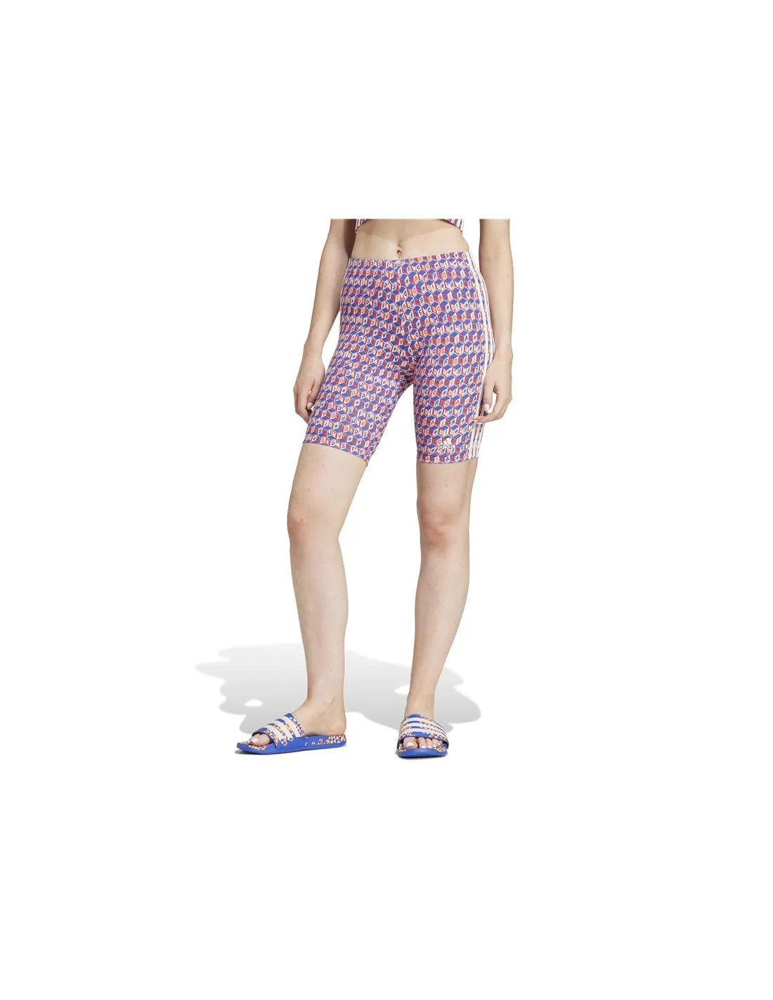 Mallas de Fitness adidas Essentials Farm Bike Mujer Azul