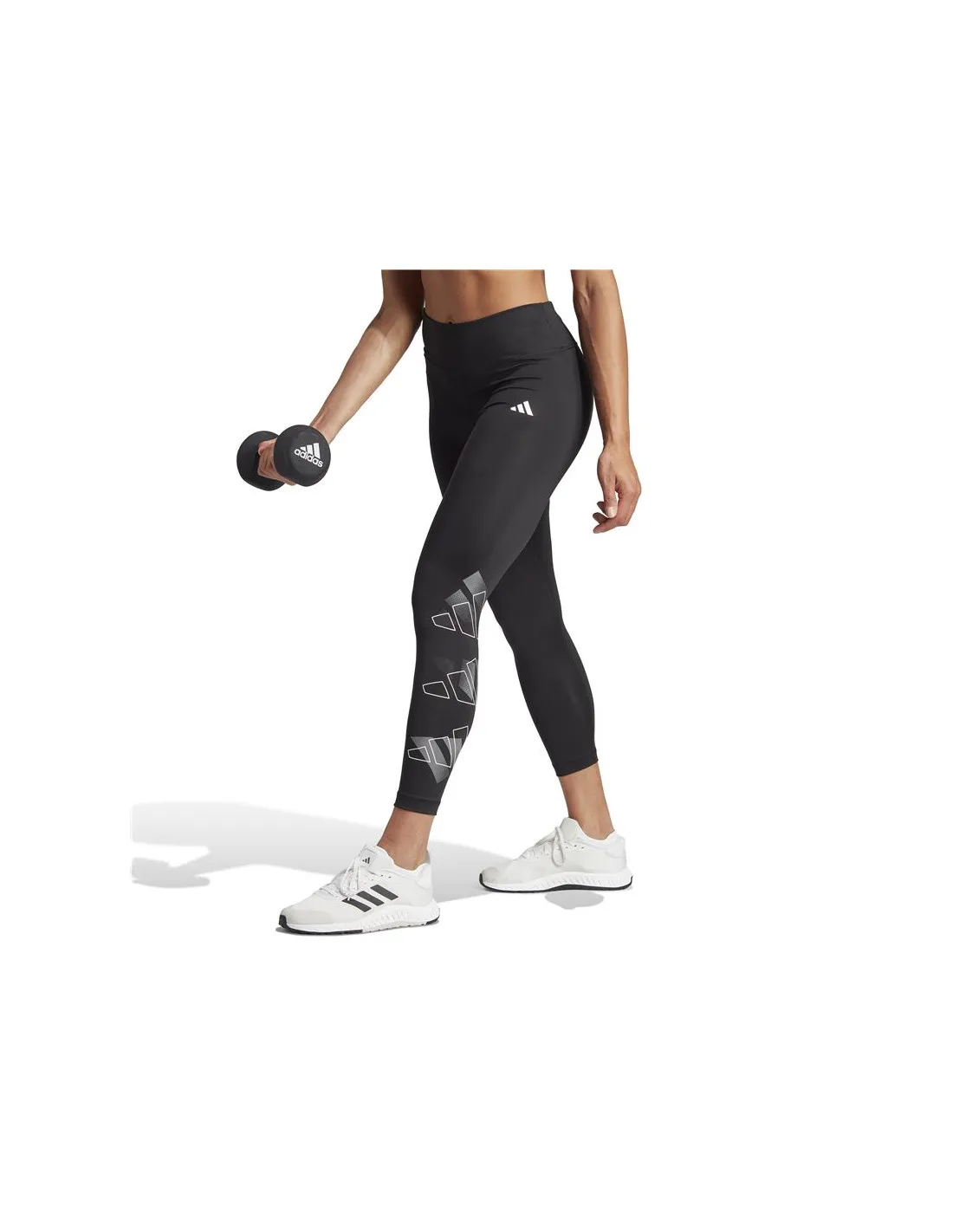 Mallas de Fitness adidas Essentials Te Brd Love 7/8 Mujer Negro